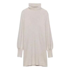 Wilfred Cream Long Sleeve Dress